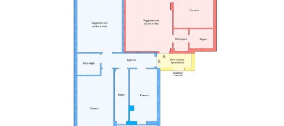 3-Zimmer Wohnung in Milan, Italy, Nr. 303748 28