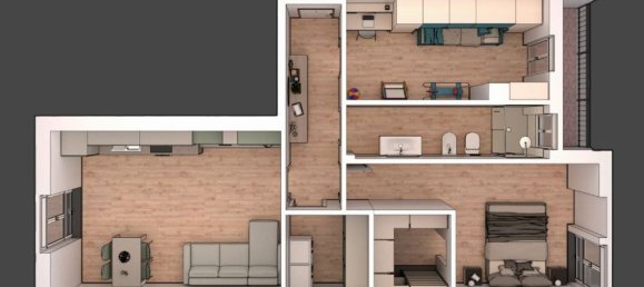 3-Zimmer Wohnung in Milan, Italy, Nr. 303748 27