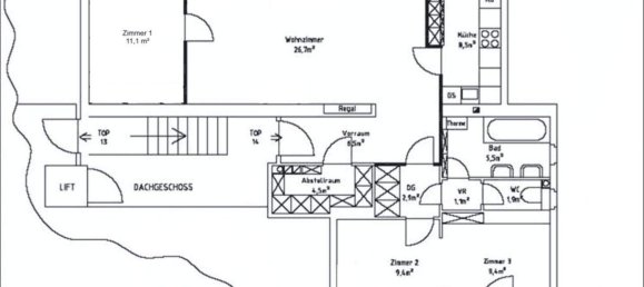Квартира с 3 комнатами в Веринг, Австрия № 207431 8