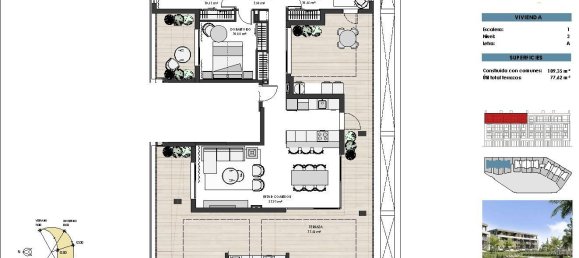 3 Schlafzimmer Penthouse in Torre-Pacheco, Spain, Nr. 14350 15