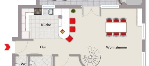 3 rooms Duplex in Morfelden-Walldorf, Germany No. 318747 9