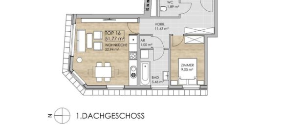 1 bedroom Apartment in Hernals, Austria No. 187392 10