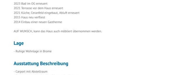 3 Schlafzimmer Stadthaus in Gifhorn, Germany, Nr. 371934 2