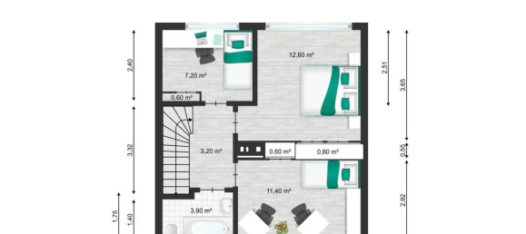 2 chambres Maison de ville à Rhein-Erft, Germany No. 349030 8