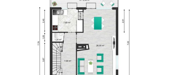 2 chambres Maison de ville à Rhein-Erft, Germany No. 349030 7