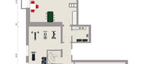 3 غرف نوم شقة في Duisburg, Germany رقم 9123 38