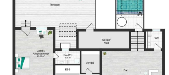 5 rooms Bungalow in Bayreuth, Germany No. 241042 22