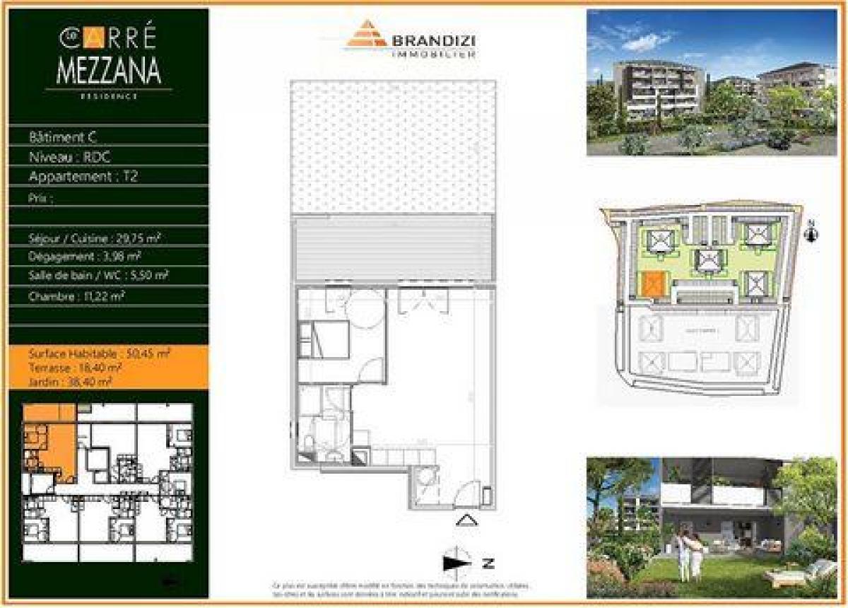 Studio in the Condo in Lucciana, France No. 12461