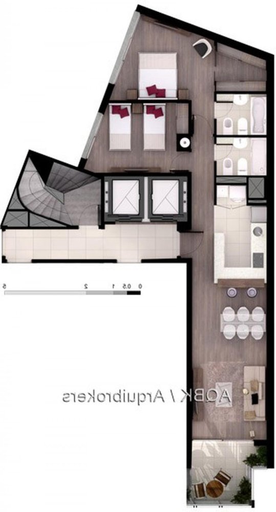 2 bedrooms Apartment in Montevideo, Uruguay No. 8987