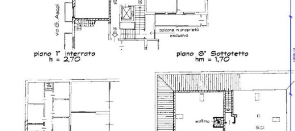 3 rooms Duplex in Turin, Italy No. 285897 14