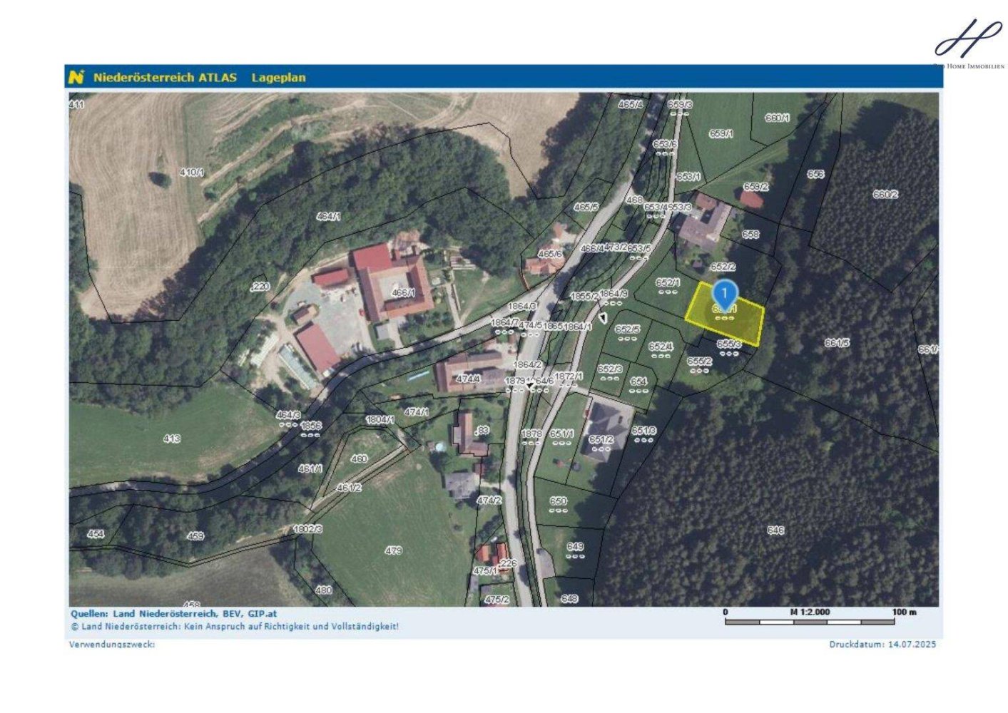 988m² Land in Kirchschlag in der Buckligen Welt, Austria No. 255906