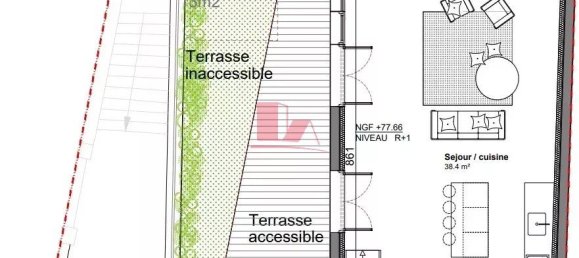 2 bedrooms House in Malakoff, France No. 186022 11