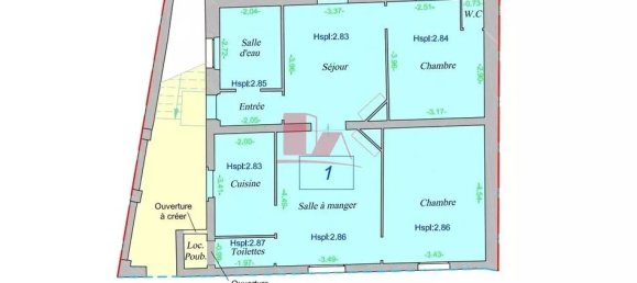 2 bedrooms House in Malakoff, France No. 186022 7