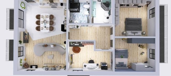 4غرفة شقة في Castelletto Stura, Italy رقم 176123 2