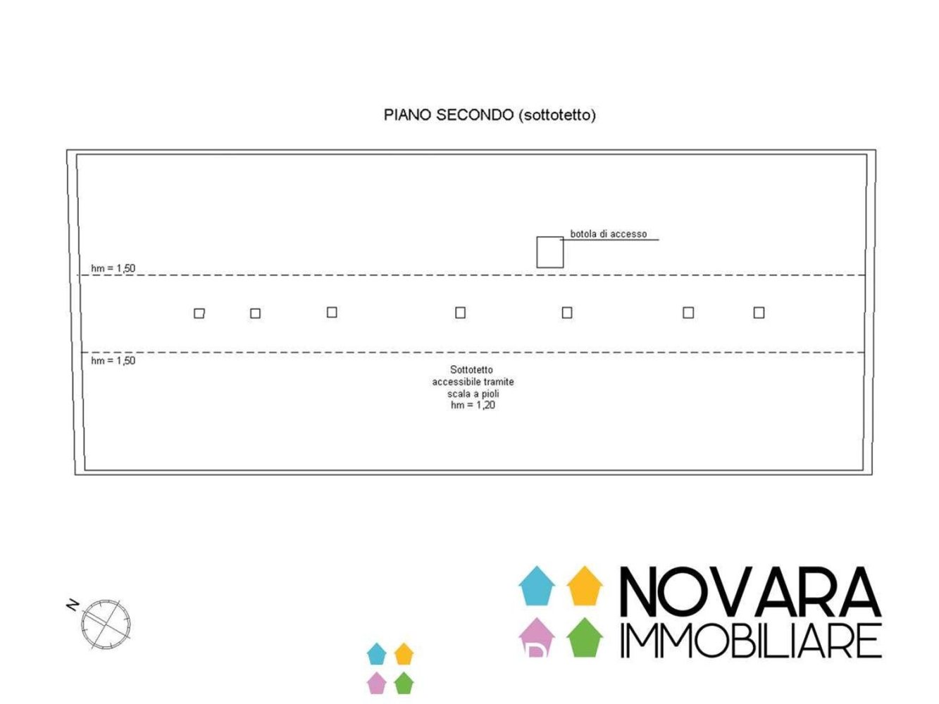 Casa de 9 divisões em Novara, Italy N.º 102883