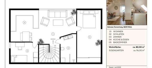 2 rooms Apartment in Wels, Austria No. 203293 15