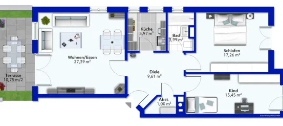 3-salle Appartement à Dresden, Germany No. 20350 20