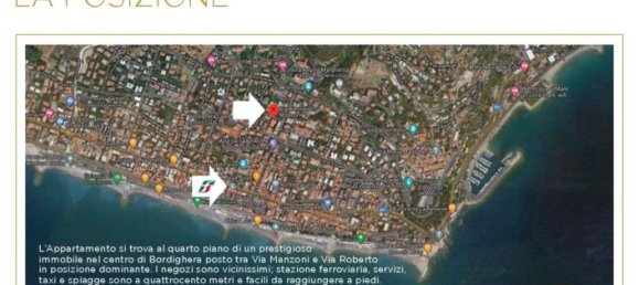 3-Zimmer Wohnung in Bordighera, Italy, Nr. 256843 2