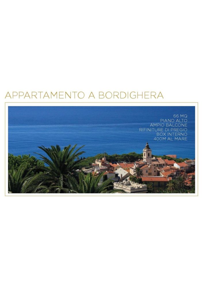 3-Zimmer Wohnung in Bordighera, Italy, Nr. 256843