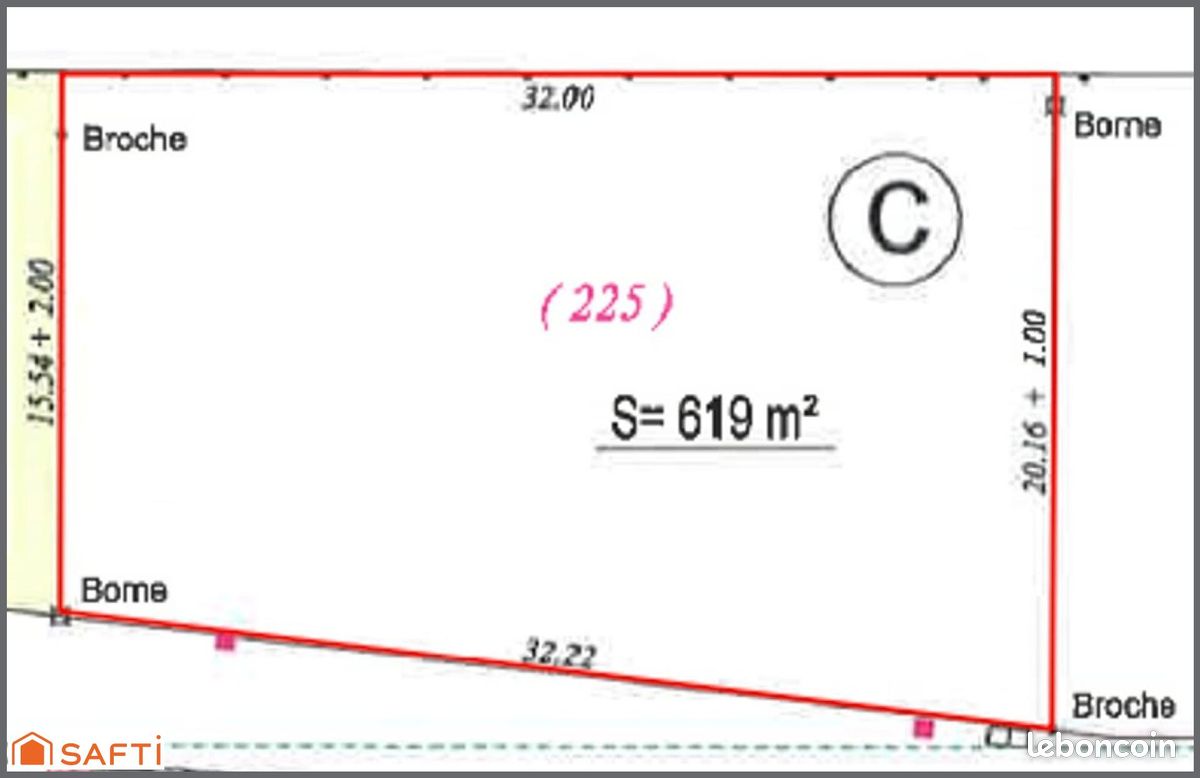 Terrain à Nieppe, France 619m² No. 82164