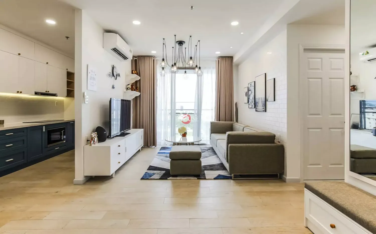 Квартира с 2 спальнями в Район 7, Вьетнам № 9906