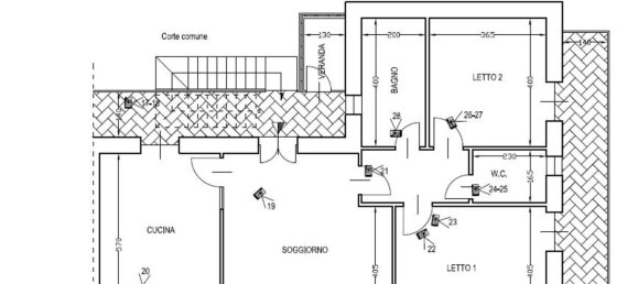 5 rooms Apartment in Crispano, Italy No. 13822 12