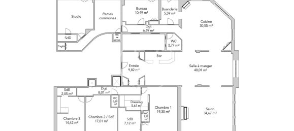 5 chambres Appartement à Neuilly-sur-Seine, France No. 151462 41