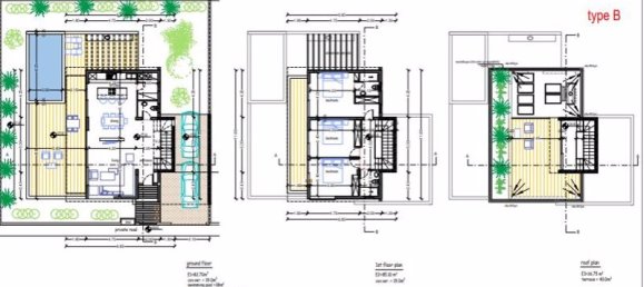 3 غرف نوم فيلا في Geroskípou, Cyprus رقم 9421 8