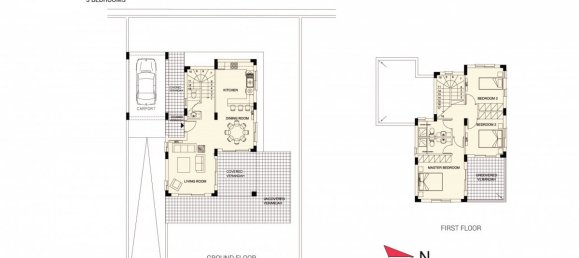 3 غرف نوم فيلا في Mandria, Cyprus رقم 41 5