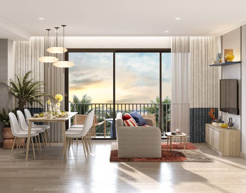 Кондоминиум  с 2 спальнями в Банг Тао, Таиланд № 26617