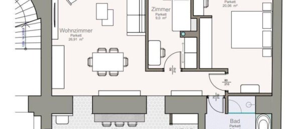 3-Zimmer Wohnung in Wieden, Austria, Nr. 220930 8