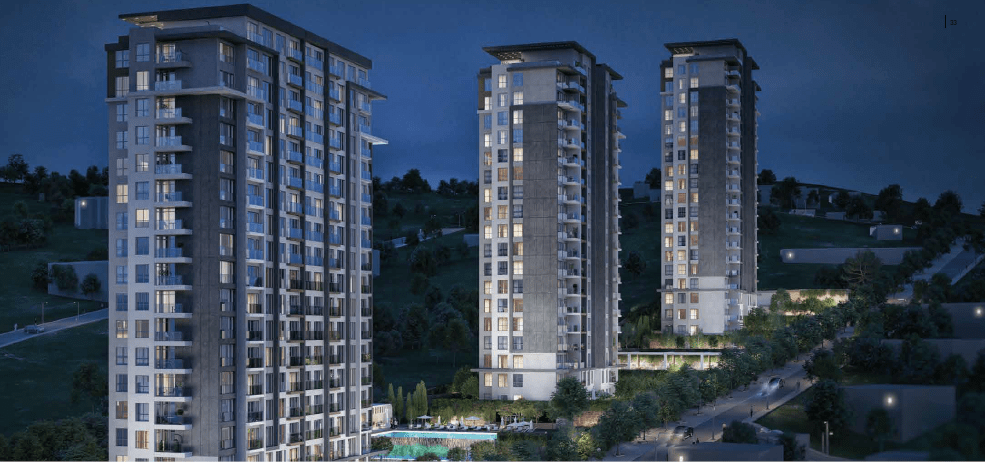 Apartamento 1+1 em Istanbul, Turkey N.º 9230