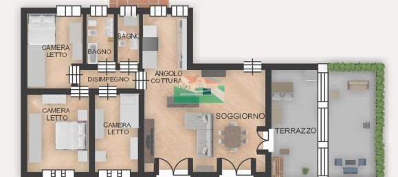 Penthouse de 4 divisões em Ravenna, Italy N.º 93817 3