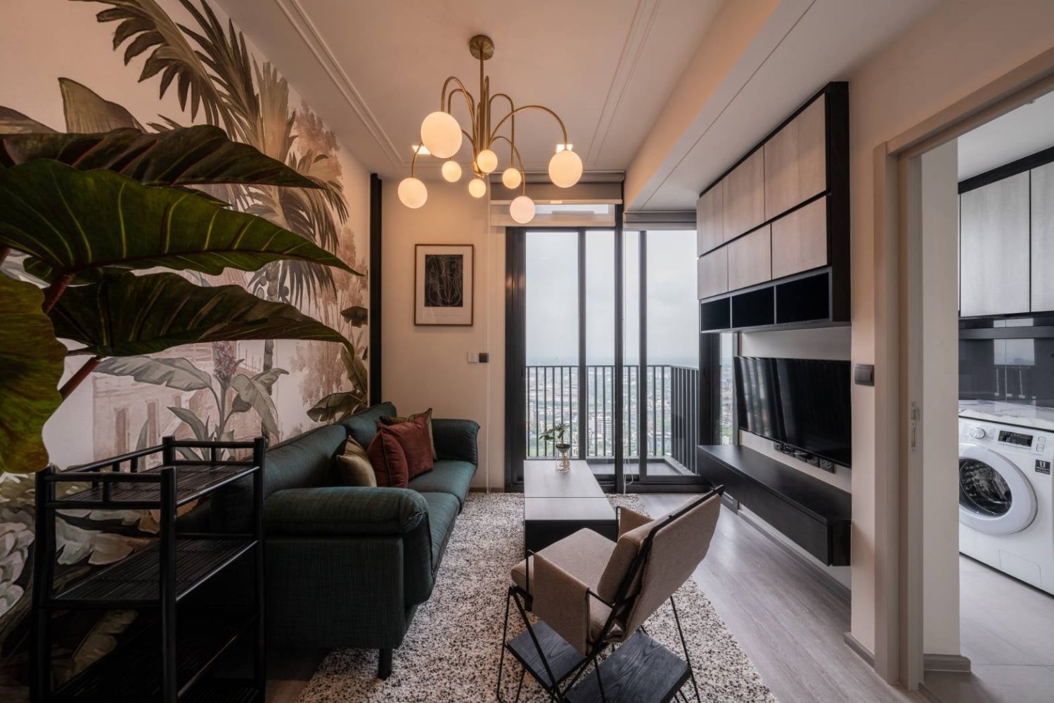 Apartamento com 1 quarto em condomínio em Bangkok, Thailand N.º 3614