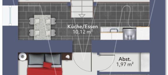 Квартира с 1 спальней в Ремс-Мур, Германия № 318750 9