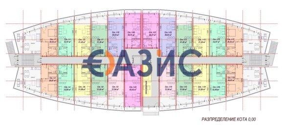 1 Schlafzimmer Wohnung in Sveti Vlas, Bulgaria, Nr. 513 7