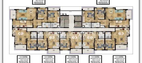 Appartement 1+1 à Alanya, Turkey No. 14460 7