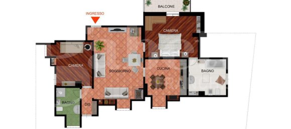 2 bedrooms Apartment in Bricherasio, Italy No. 195571 32