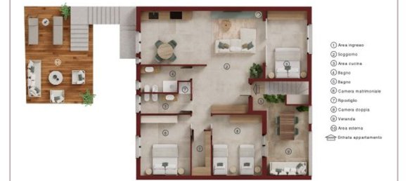 Пентхаус с 4 спальнями в Гольфо Аранчи, Италия № 327400 14