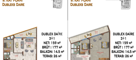 Appartement 1+1 à Mahmutlar, Turkey No. 2128 30