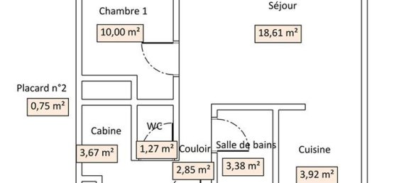 Квартира с 1 спальней в Ле-Туке-Пари-Плаж, Франция № 279521 11