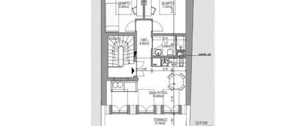 Квартира с 2 спальнями в Лиссабон, Португалия № 35778 21