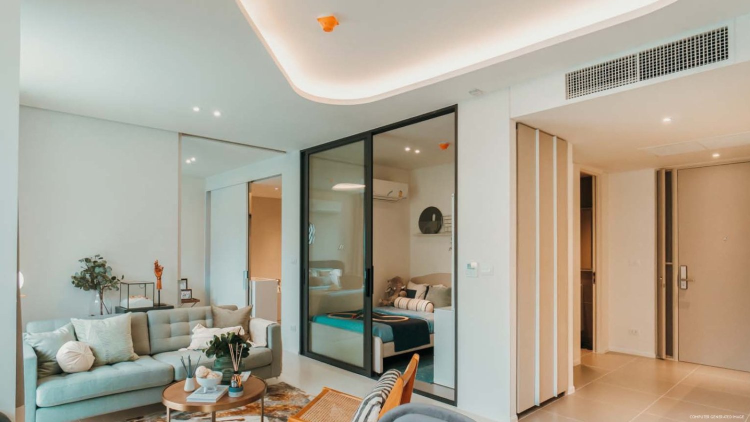 Apartamento de 1 dormitorio en Veranda residence hua-hin, Hua Hin, Thailand No. 32253