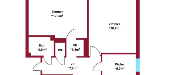 Apartamento de 2 divisões em Liesing, Austria N.º 27090 13