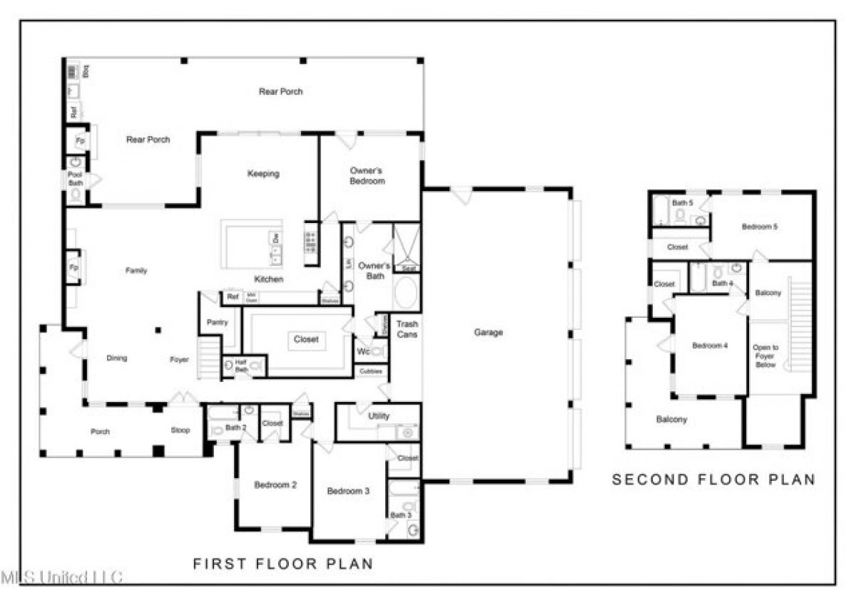 Дом с 5 спальнями в Madison, США № 295692