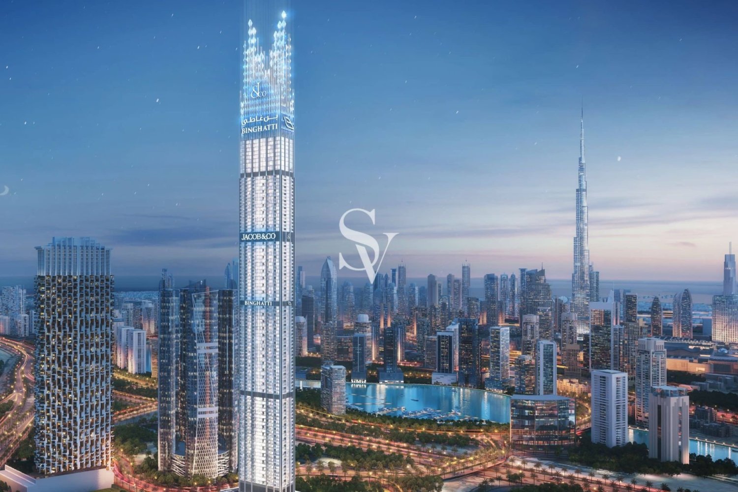 7 Schlafzimmer Penthouse in BURJ BINGHATTI JACOB & CO RESIDENCES, Business Bay, UAE, Nr. 119159