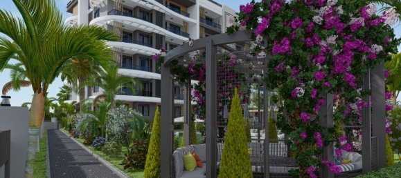 Квартира с 2 комнатами в Аланья, Турция № 9627 15