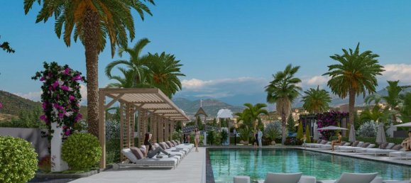 Квартира с 2 комнатами в Аланья, Турция № 9627 6