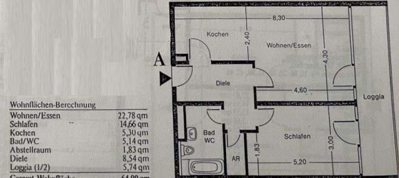 Квартира с 1 спальней в Кёльн, Германия № 172608 6