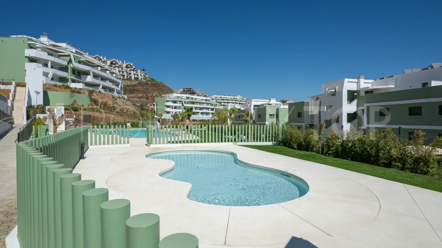 Квартира с 3 спальнями в Михас, Испания № 182206